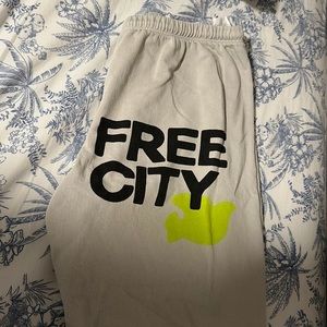 free city sweatpants